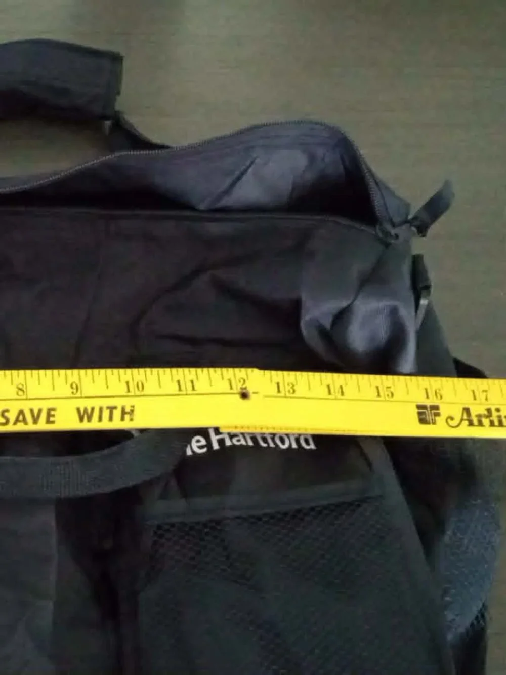 Brand New Duffel Bag w/Shoulder Strap Mesh Front&Side Pockets Lightweight Canvas